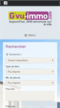 Mobile Screenshot of gvu-immo.com